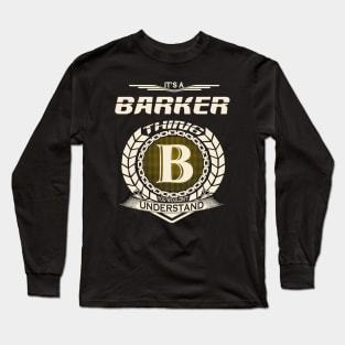 Barker Long Sleeve T-Shirt